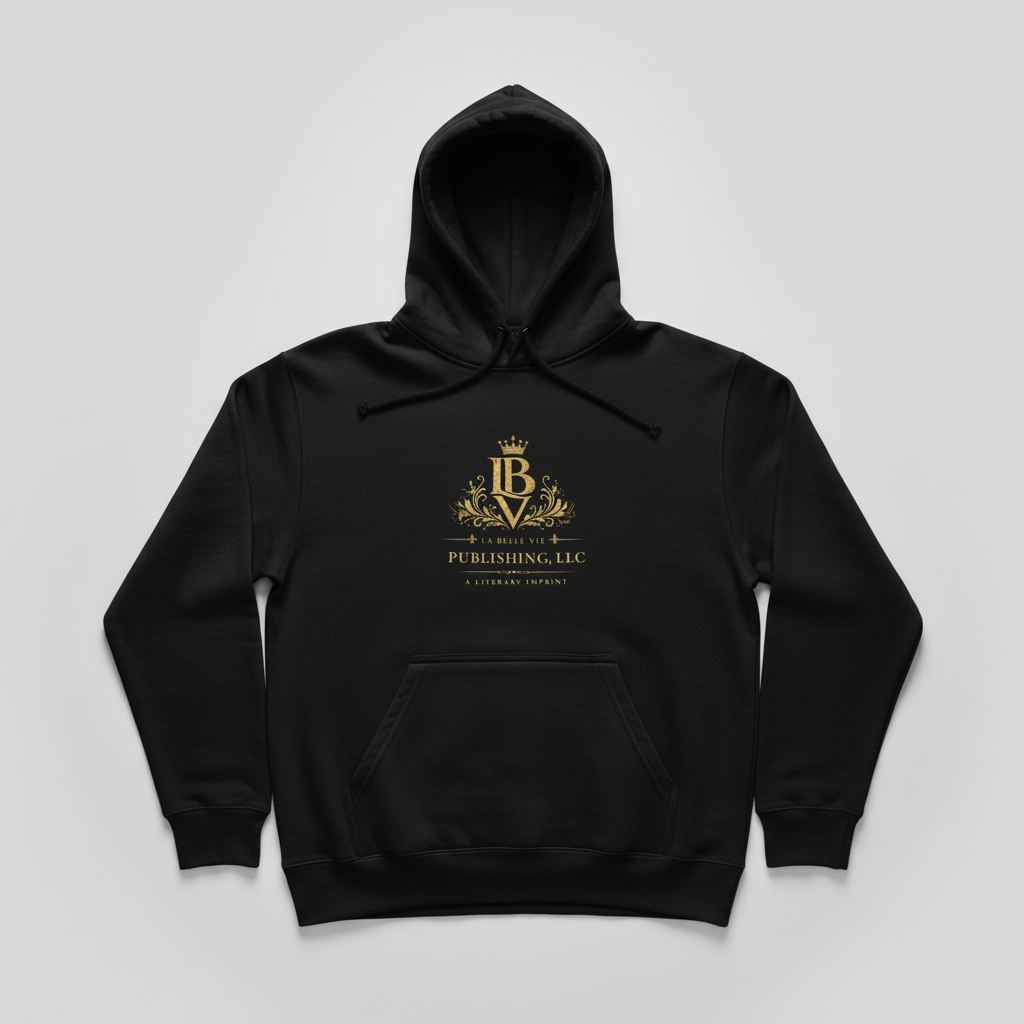 La Belle Vie Publishing black signature hoodie