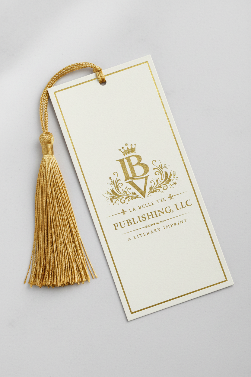 La Belle Vie Publishing signature bookmark